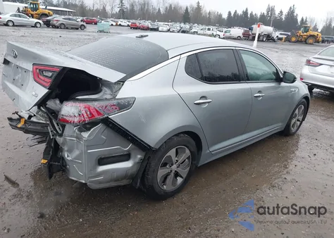 2014 Kia Optima Hybrid Lx z USA, uszkodzony, nr VIN KNAGM4AD3E5070501